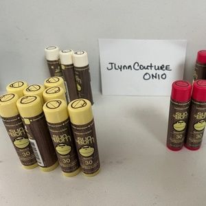 New Sun Bum SPF 30 chapstick bundle Banana 2 pc, Sun Bum chapstick N…